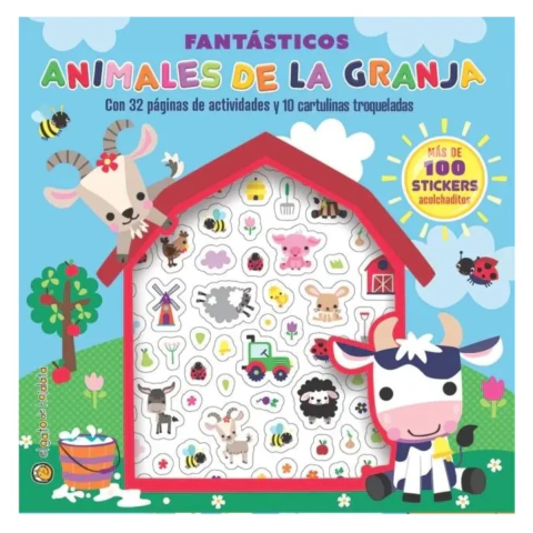 Animales de la granja Superactividades acolchaditas