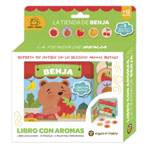La tienda de Benja Libro con aroma