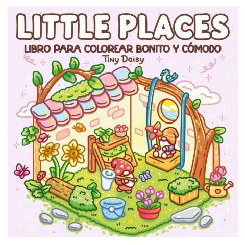 Little places para colorear Moshi moshi