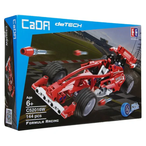 Vehiculo F1 pull back 144 piezas - Cada