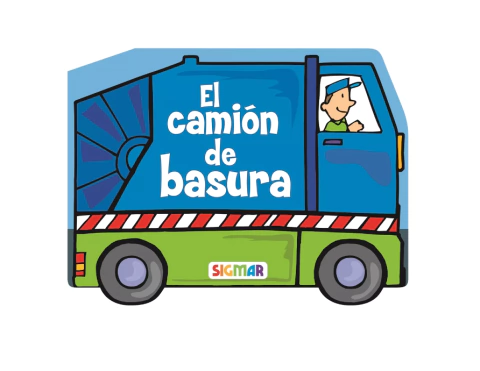 El camion de basura Ruedas - Sigmar