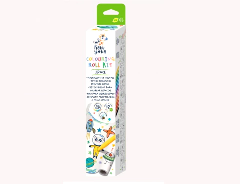 Kit de rollo para colorear Espacio - Haku yoka