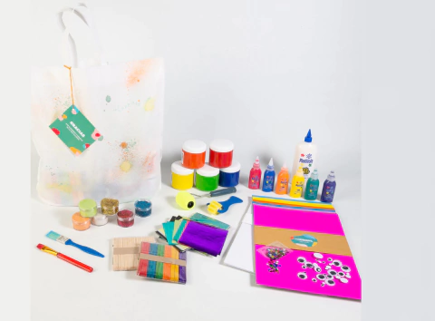Kit creatividad en bolsa - Colorearte