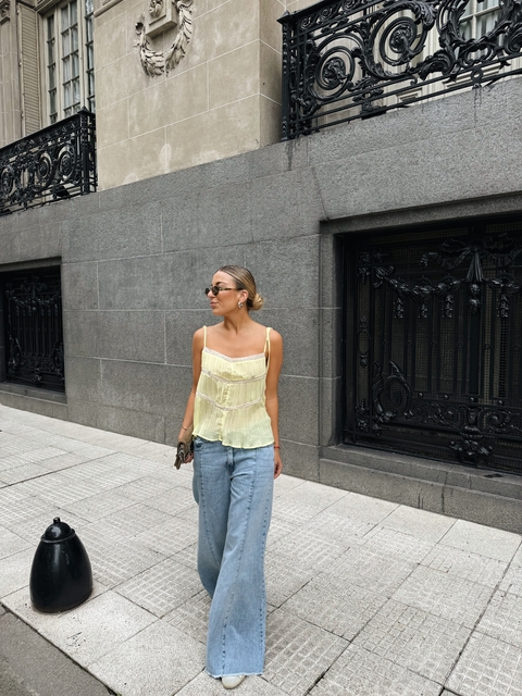 BLUSA MIRKA AMARILLA - comprar online