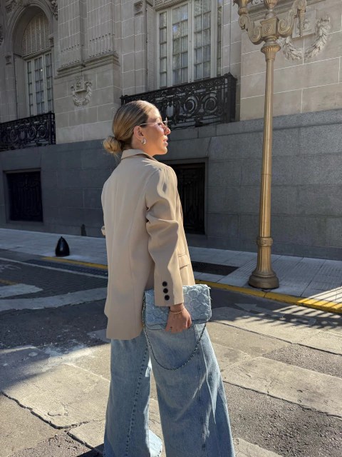 BLAZER AGNES BEIGE - comprar online