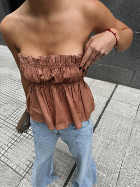 TOP BOHEMIA CAMEL - comprar online