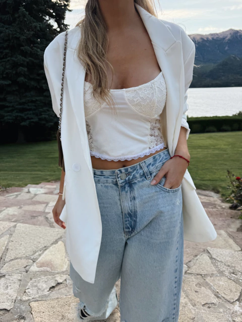 TOP KENDRA BLANCO - comprar online