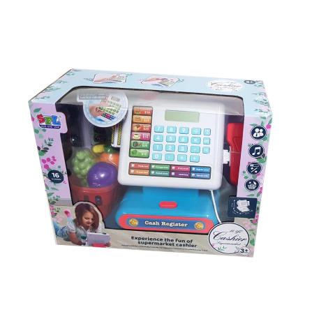 Caja Registradora con Calculadora Blanca - Andicar - comprar online