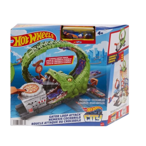 Pista de Autos Némesis Cocodrilo - Hot Wheels - comprar online