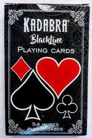 Cartas de PÛker - Kadabra Blackline