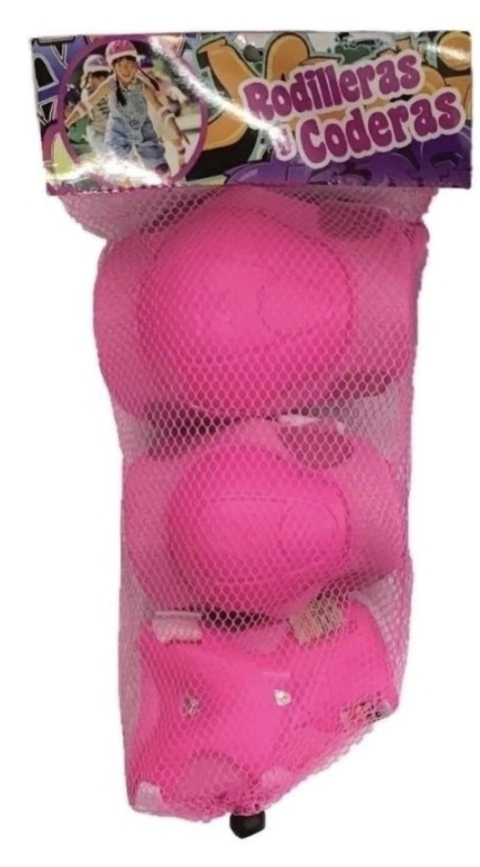 Set Protección Rosa - Coderas, Rodilleras, MuÒequeras - Faydi