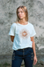 Remera m/c con estampa alg. pima - Las Taguas