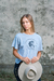 Remera m/c estampa caballo alg. pima - Las Taguas