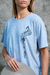 Remera m/c estampa lateral alg. pima - Las Taguas