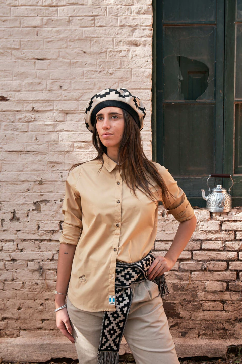 Camisa clásica poplín alg spandex - comprar online