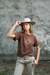 Remera m/c con estampa alg. pima - tienda online