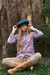 Camisa m/l estampada 100% algodón - comprar online