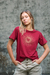 Remera m/c con estampa alg. pima - comprar online