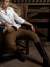 Pantalón corte chino gabardina spandex - comprar online