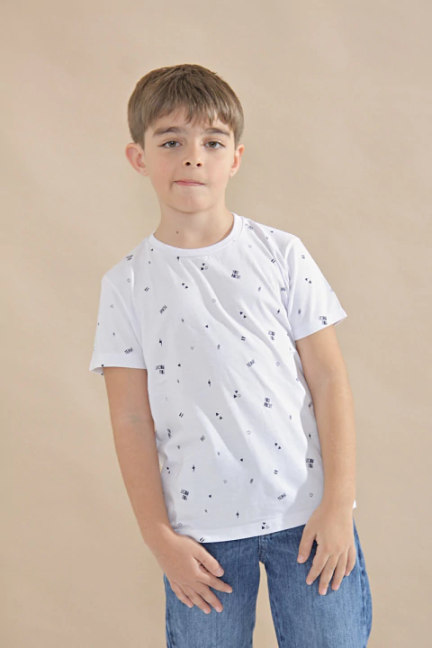 Remera estampada you rock - comprar online