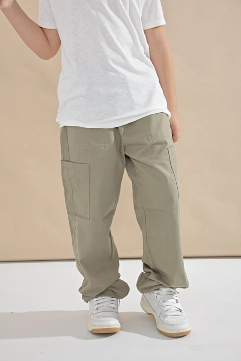 Cargo gabardina microesmerilada - buy online
