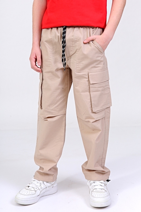 Pantalon poplin pantalonero cargo