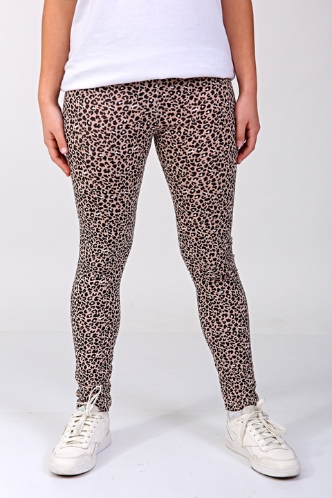 Calza animal print juvenil