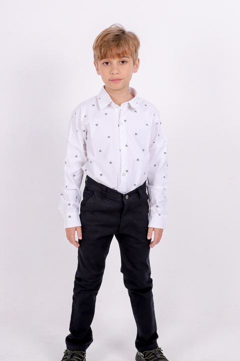 Camisa estampada niño