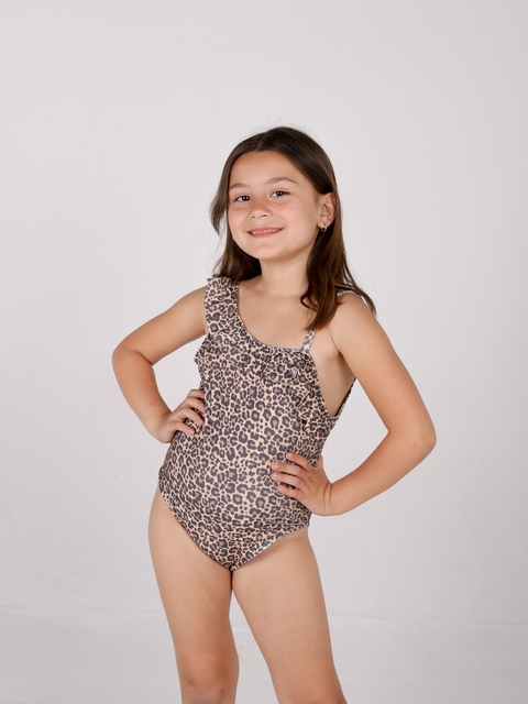 Enteriza animal print