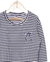 Remera rayada moño - tienda online