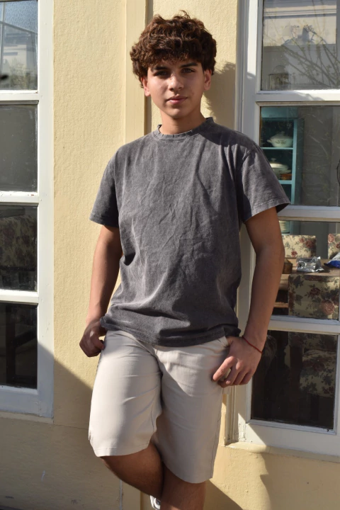 Bermuda bolsillo chino poplin juvenil - comprar online