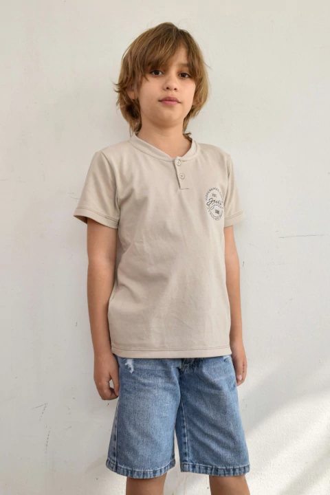 Bermuda jean con rotura - comprar online