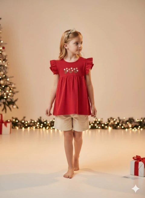 Blusa bordada plumeti - comprar online