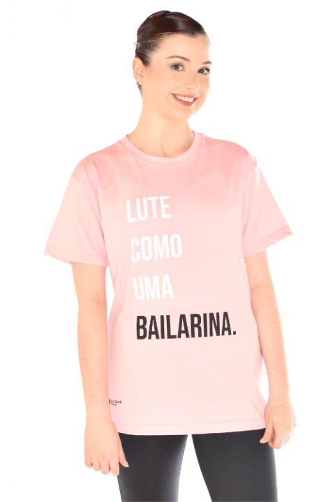 CAMISETA LUTE COMO UMA BAILARINA - LU CORTI