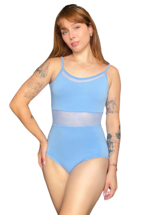 VDC024 | COLLANT DE ALÇA COM TULE DE LYCRA NA CINTURA