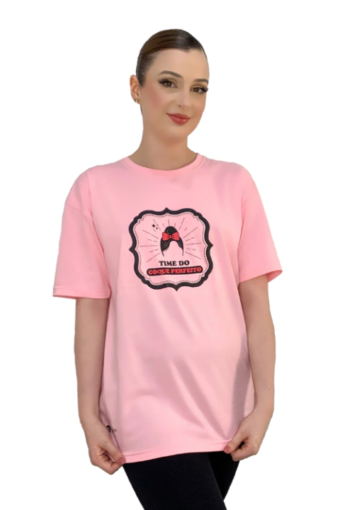 CAMISETA TIME DO COQUE PERFEITO - LU CORTI