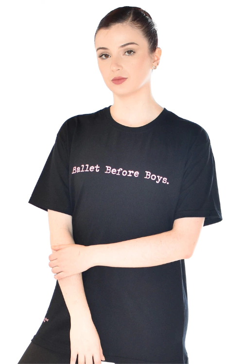 CAMISETA BALLET BEFORE BOYS - LU CORTI