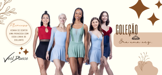 Banner de Vest Dance | Collants, Saias e Sapatilhas | Tudo para Ballet e Dança