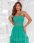 Vestido Princesa de Gales Verde Esmeralda na internet