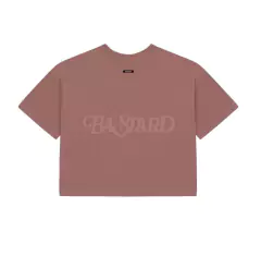 Remera CROP BASTARD CULTURE ROSA VIEJO