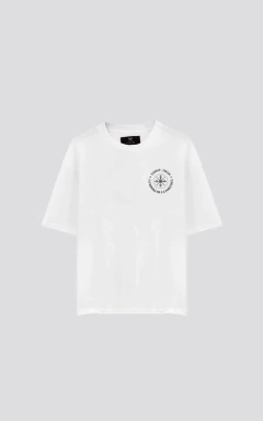 Remera RUEDA DE FORTUNA BLANCO en internet