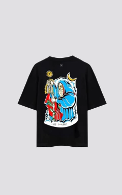 Remera EL HERMITAÑO NEGRO - comprar online
