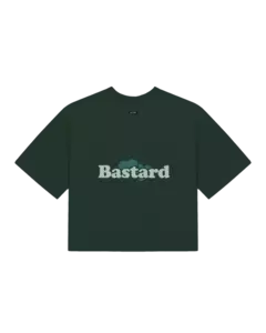 Remera CROP BASTARD SUMMER BREEZE VERDE