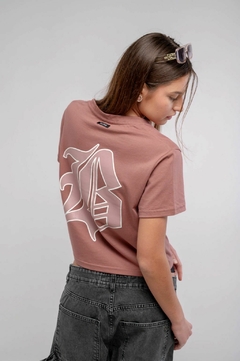 CROP BASTARD REAL B ROSA - comprar online