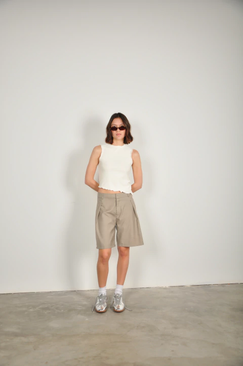 Bermuda CONTINUA [beige] - comprar online