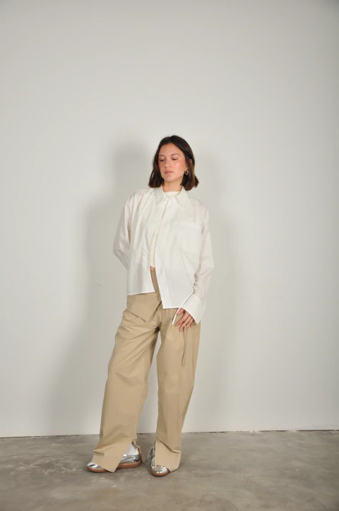 Camisa CURVA 2.0 [blanco] - comprar online