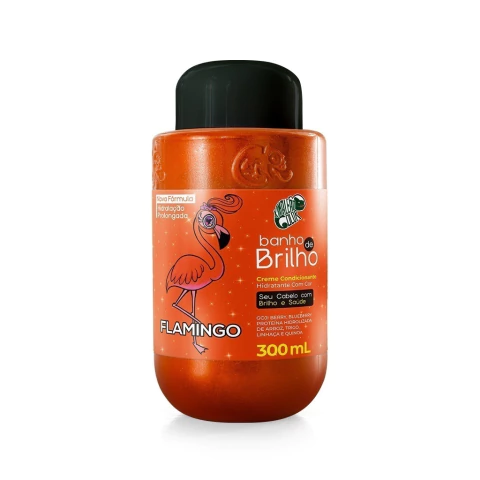 BANHO DE BRILHO FLAMINGO 300ML - KAMALEÃO COLOR - comprar online