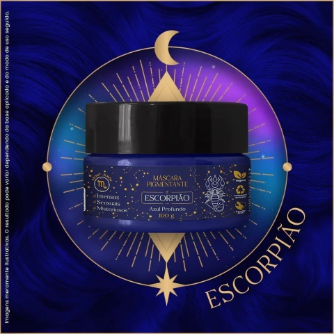 ESCORPIÃO 100G MASCARA PIGMENTADA - KAMALEÃO COLOR - comprar online