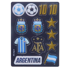 Mochila escolar Afa selección Argentina messi y dibu carro - tienda online