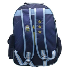 Mochila Escolar AFA selección Argentina campeones con luz - comprar online